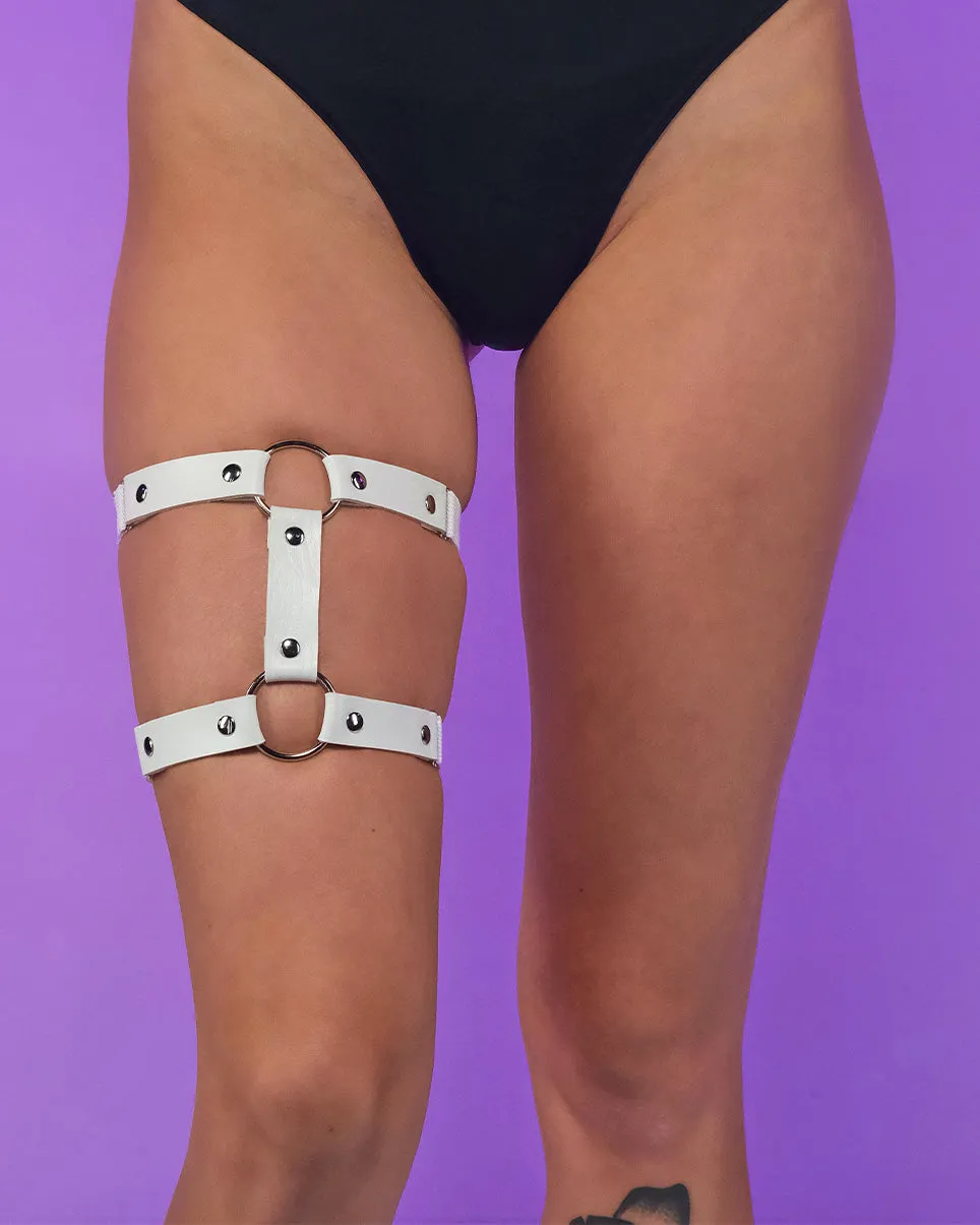 1pc Miss Behaved Dual-Strap Leg Garter