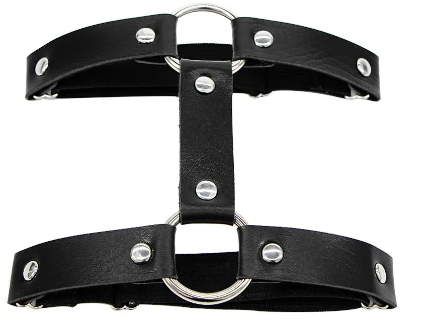 1pc Miss Behaved Dual-Strap Leg Garter