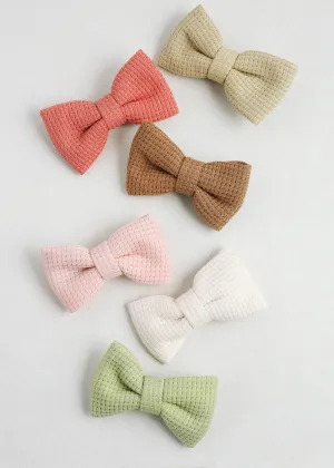 3 Piece Small Bow Hair Clips