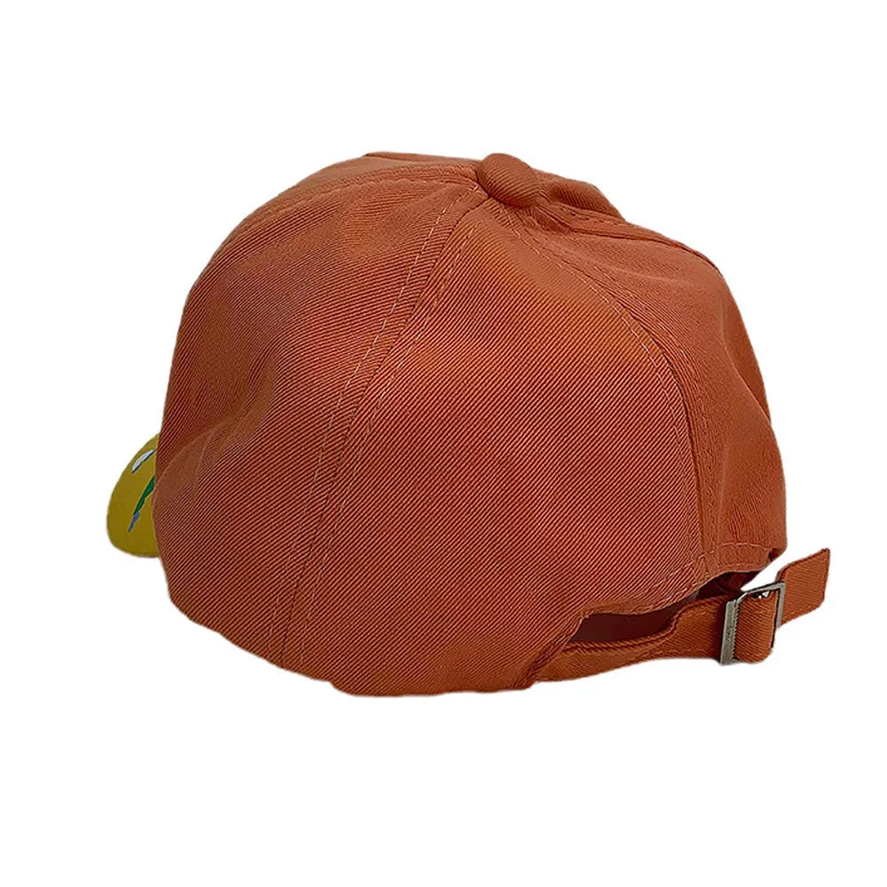 3d Super Dino orange Yellow Casual Cap for Kids