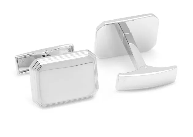 .925 Rectangular Cufflinks