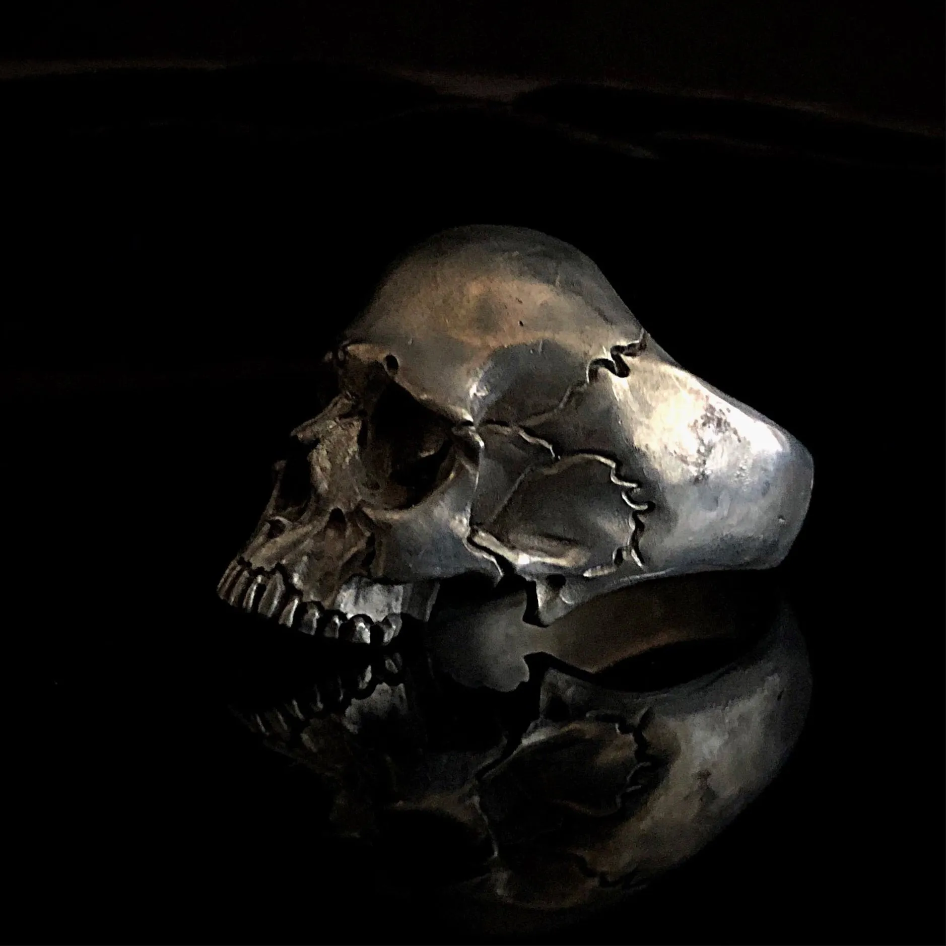 925 Silver Skull Ring