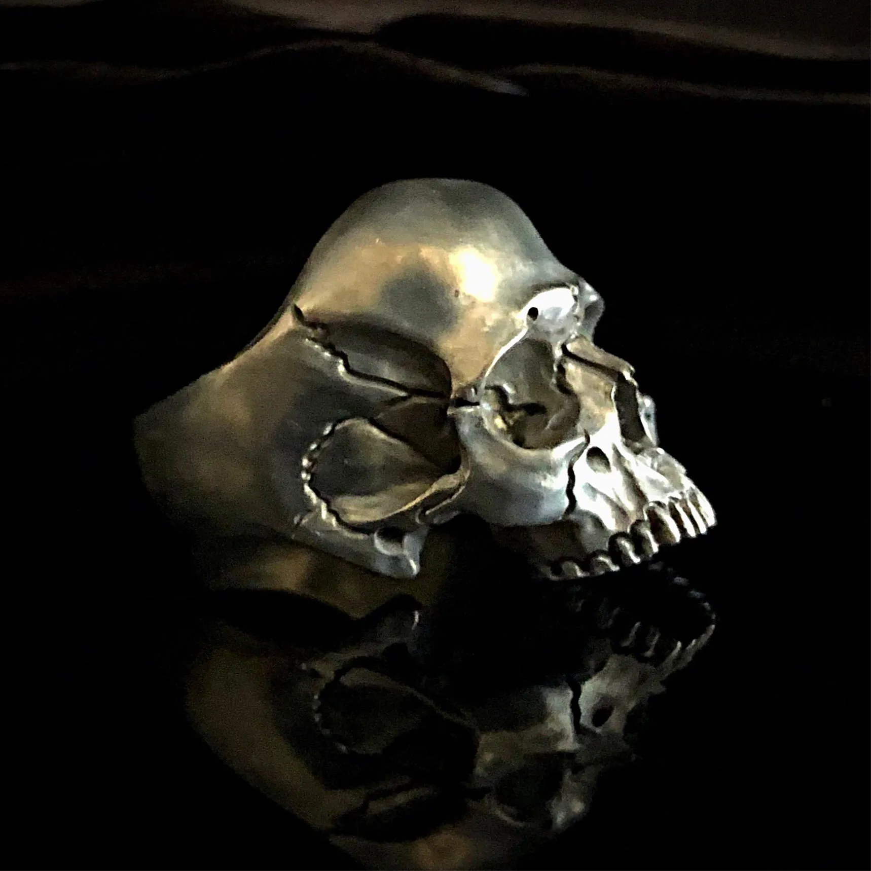 925 Silver Skull Ring