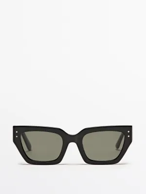 Angular sunglasses