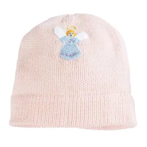 Applique Hat -- Pink Angel