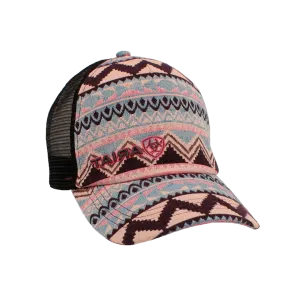 Ariat M&F Women's Tribal Print Mesh Baseball Cap