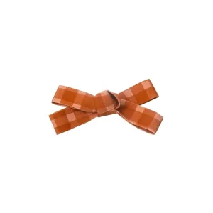 Bow Hair Clip - Sunset Gingham