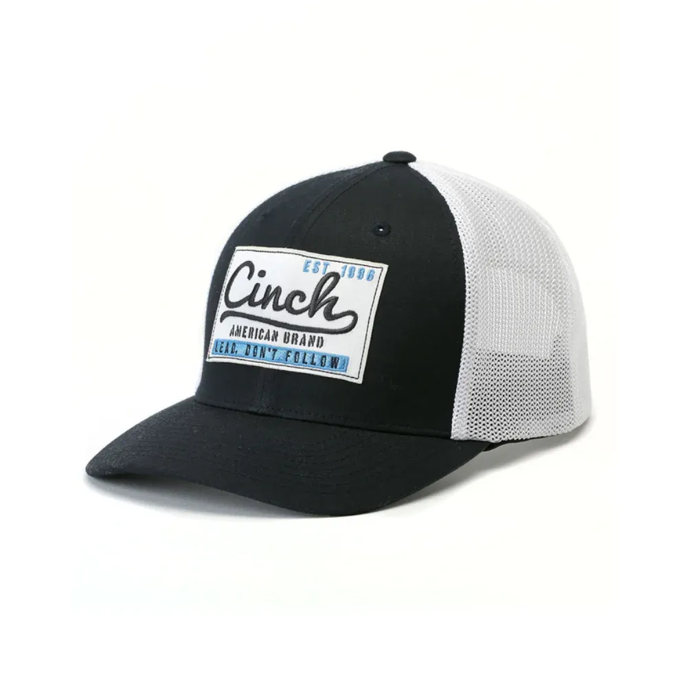 Cinch Men's Snap Back Mesh Logo Cap