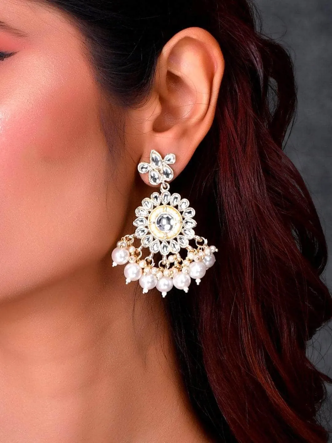 Classic Central Polki Earring