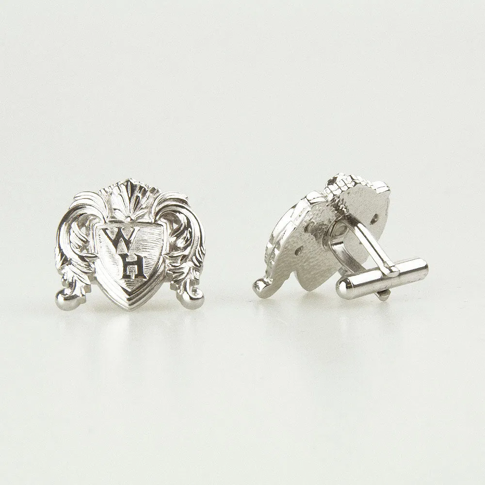 Classic Silver WH Cufflink