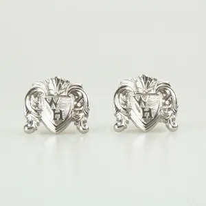 Classic Silver WH Cufflink