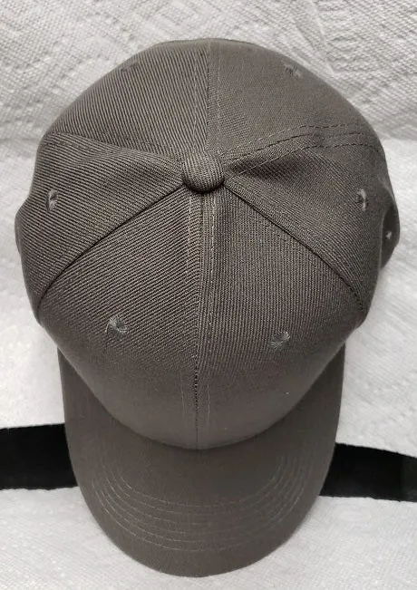 Cliff --  Acrylic Baseball Cap -- Grey