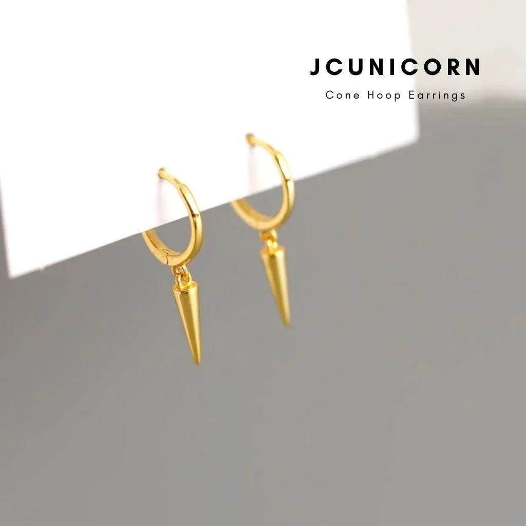 Cone Drop Earrings