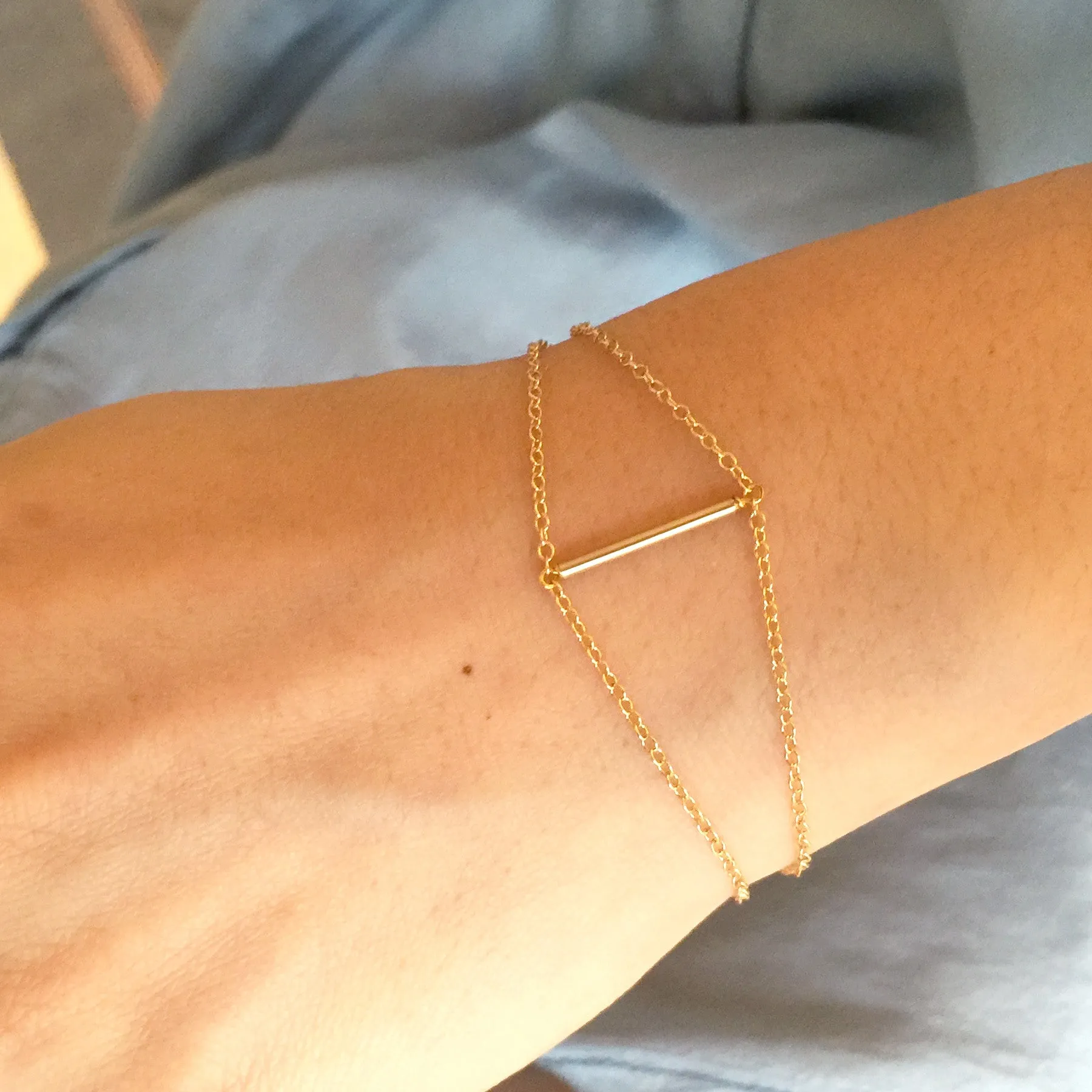 Cross Bar Bracelet