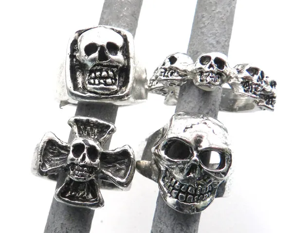 Cross Skull Ring