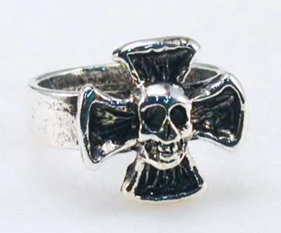 Cross Skull Ring