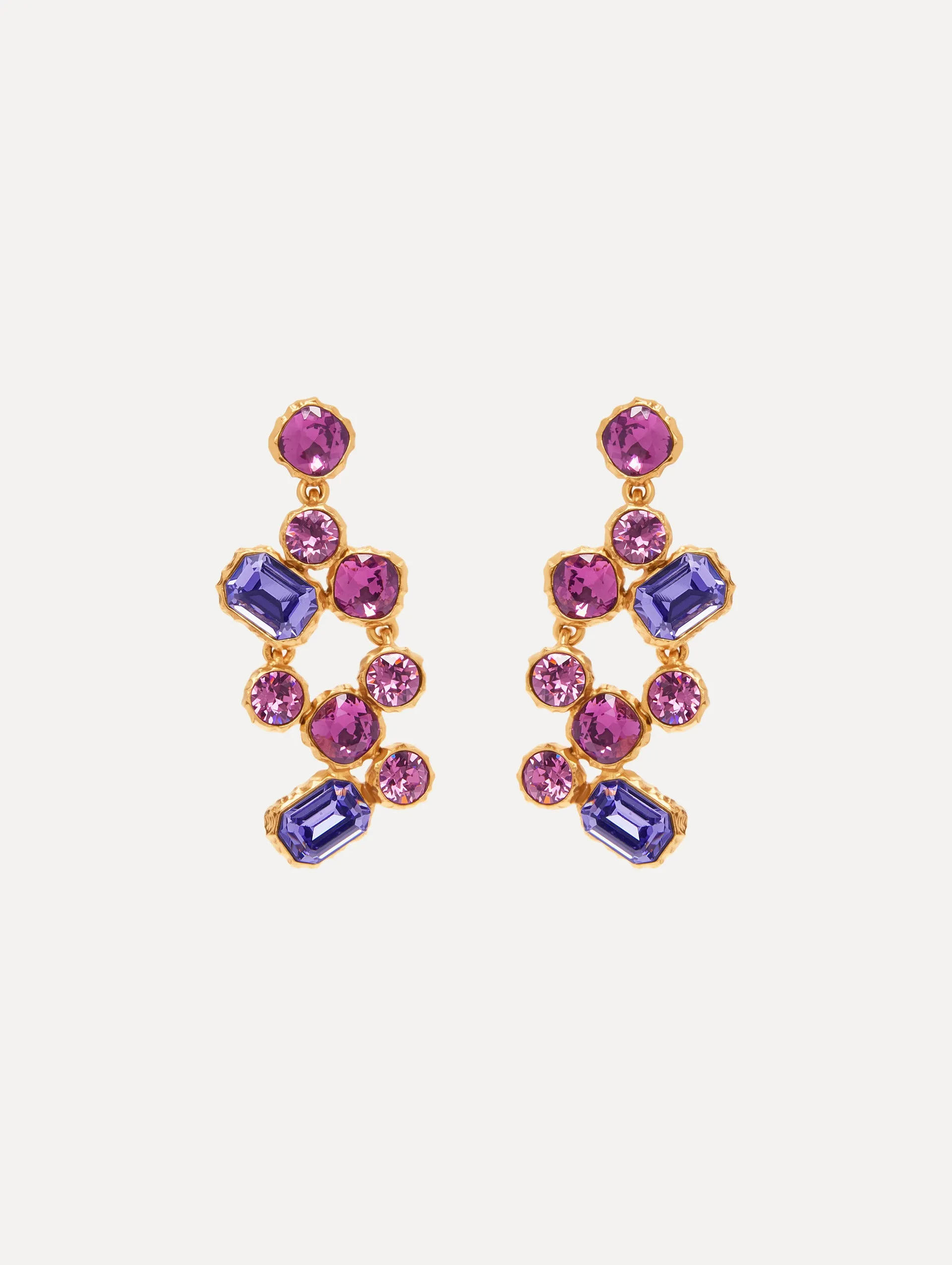 Crystal Scramble Earrings