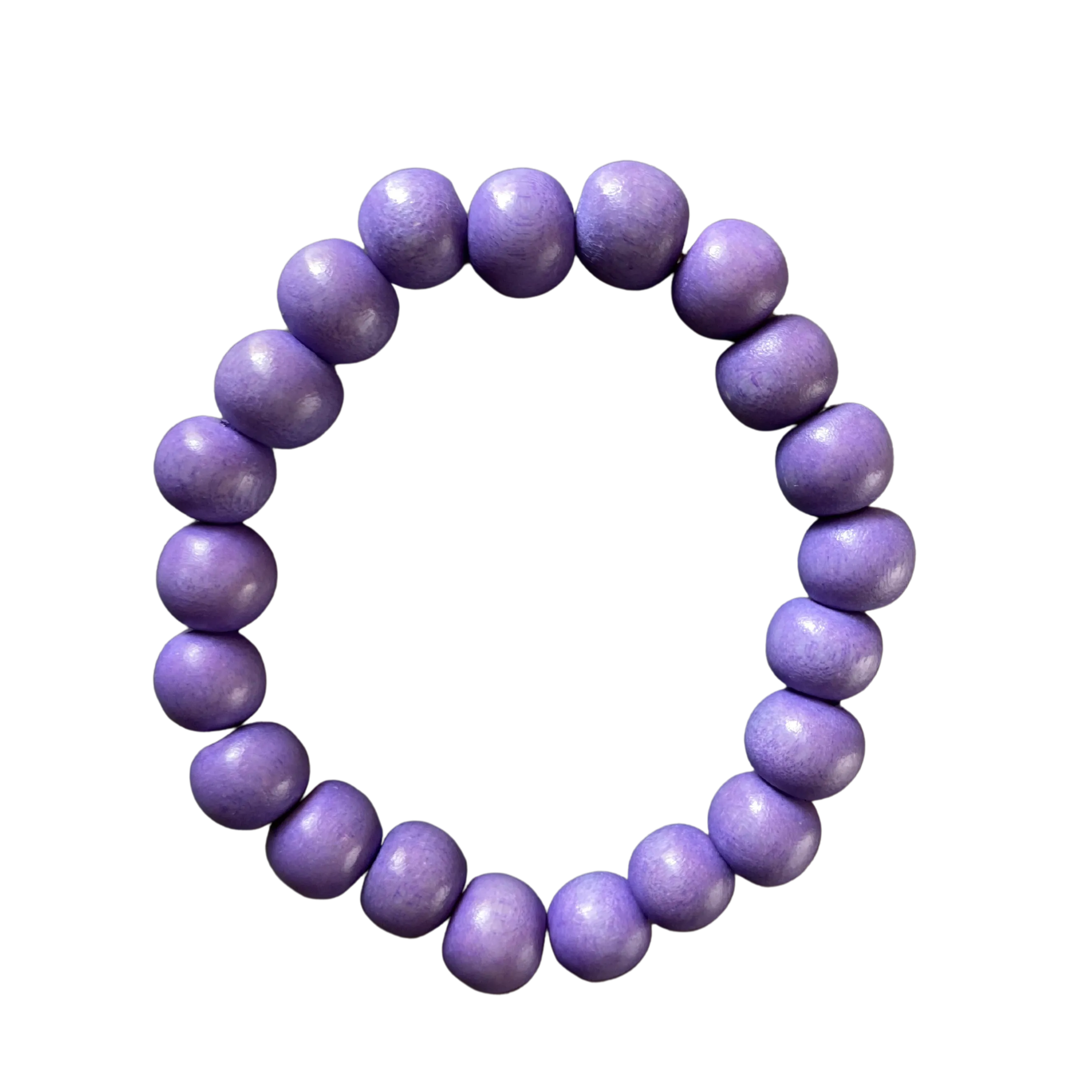 Dark Lavender Wood 8mm Bracelet