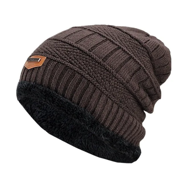 Fashion knitted Winter Hats - Thick and warm Soft Knitted Beanies