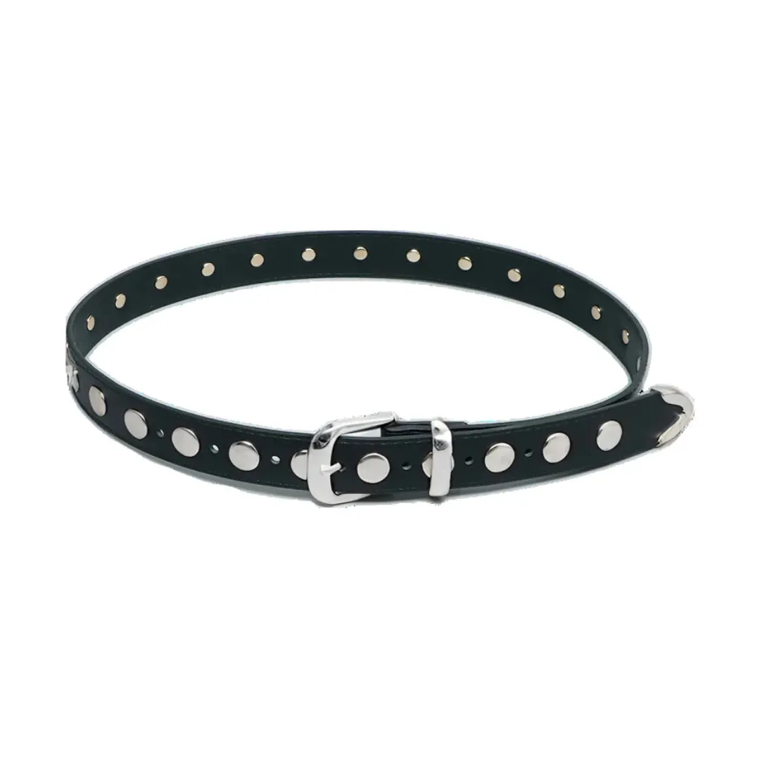 Fully Studded Belt - Silver Studs