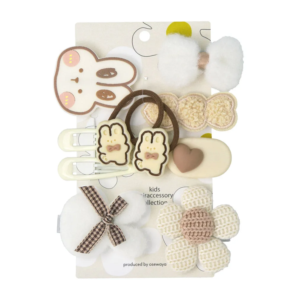 Furry Rabbit Hair Accessory Pack