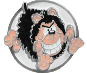 Gnasher Round Beano Belt Buckle