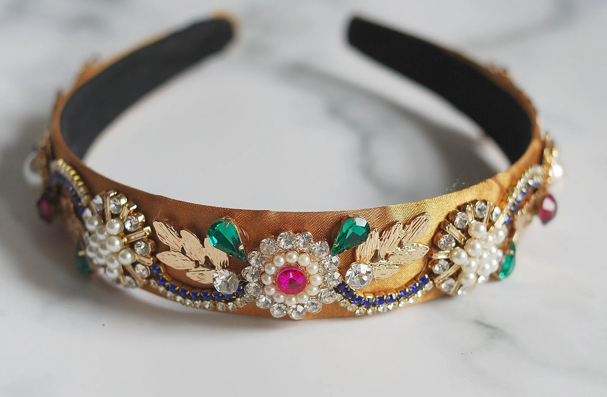 Gold Jewelled Headband