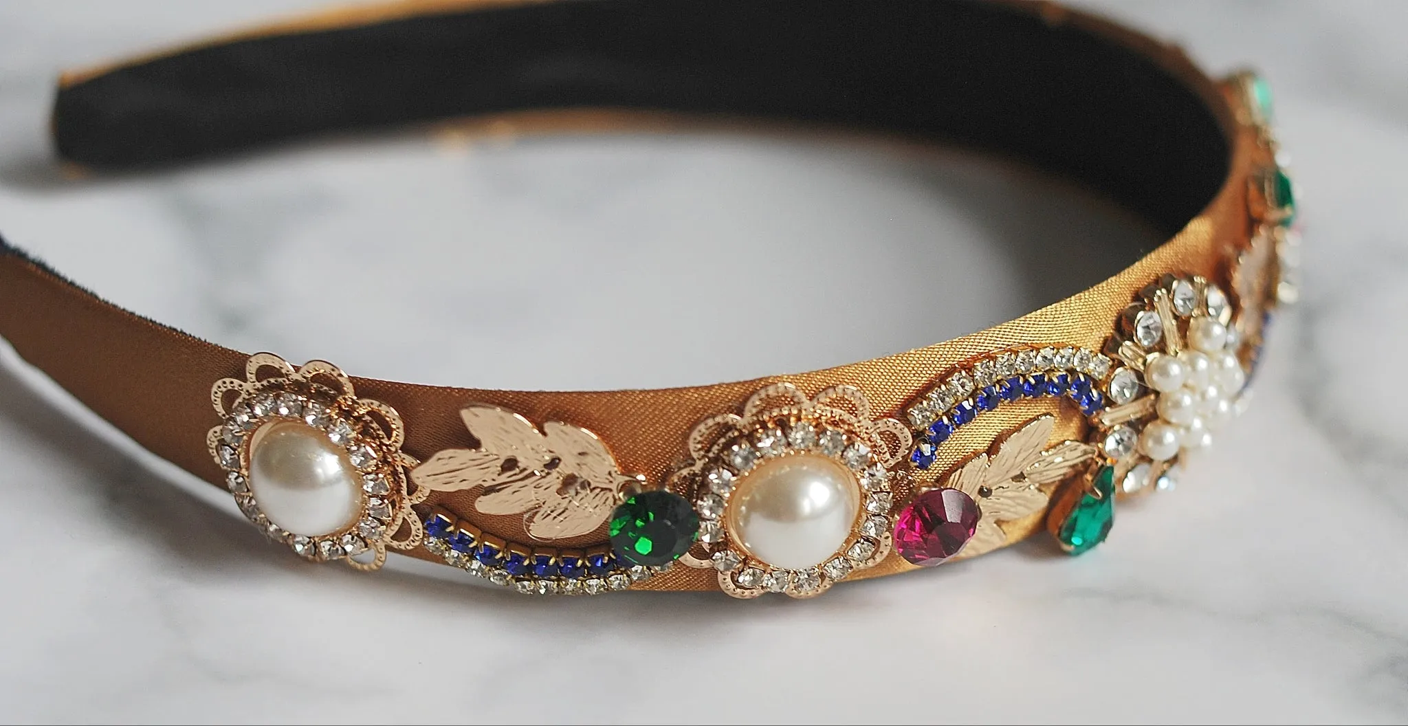 Gold Jewelled Headband