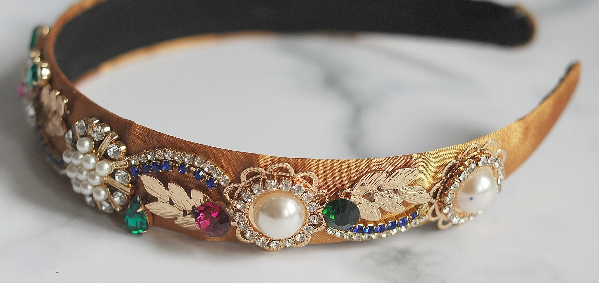 Gold Jewelled Headband