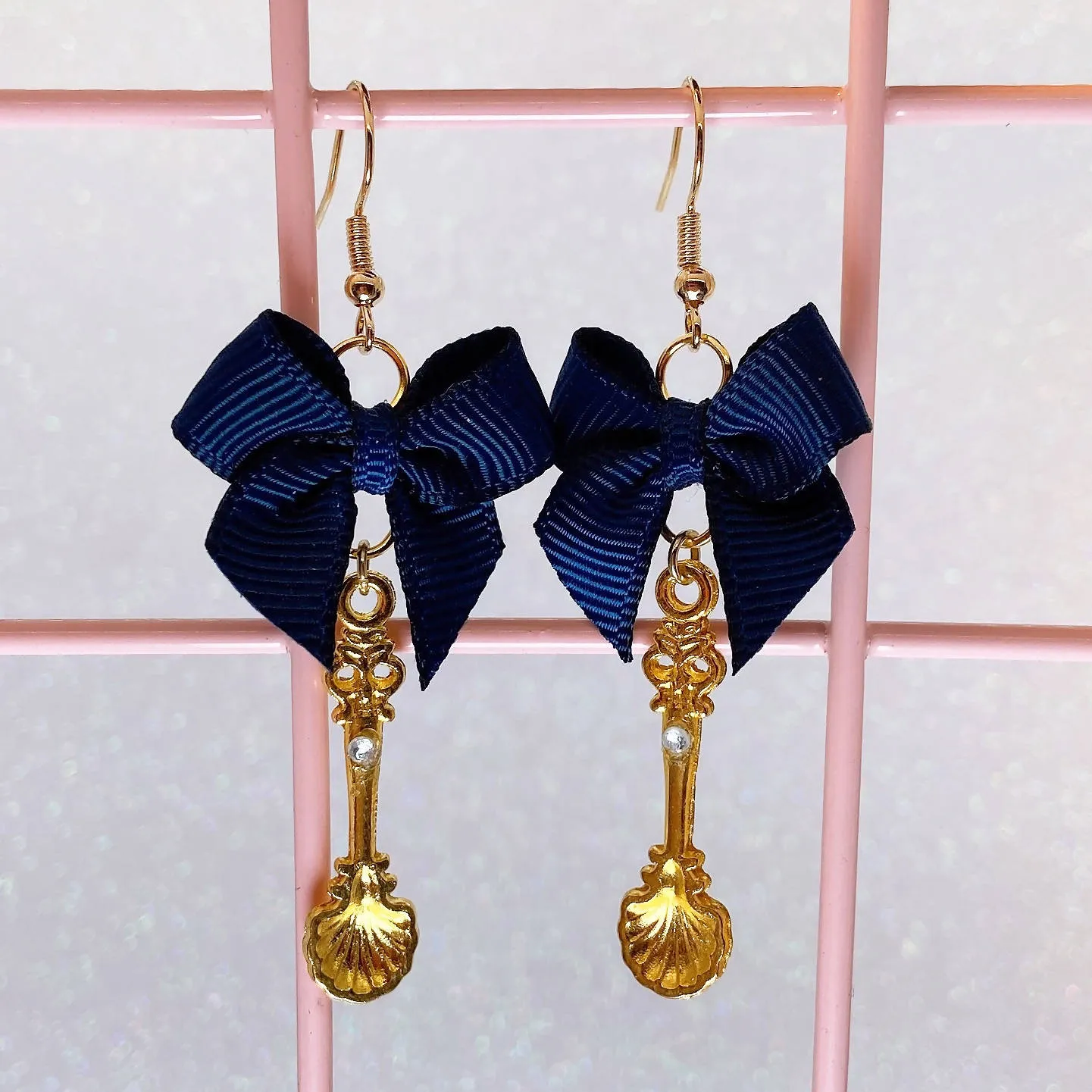 Gold Spoon Earrings (6 Colors)