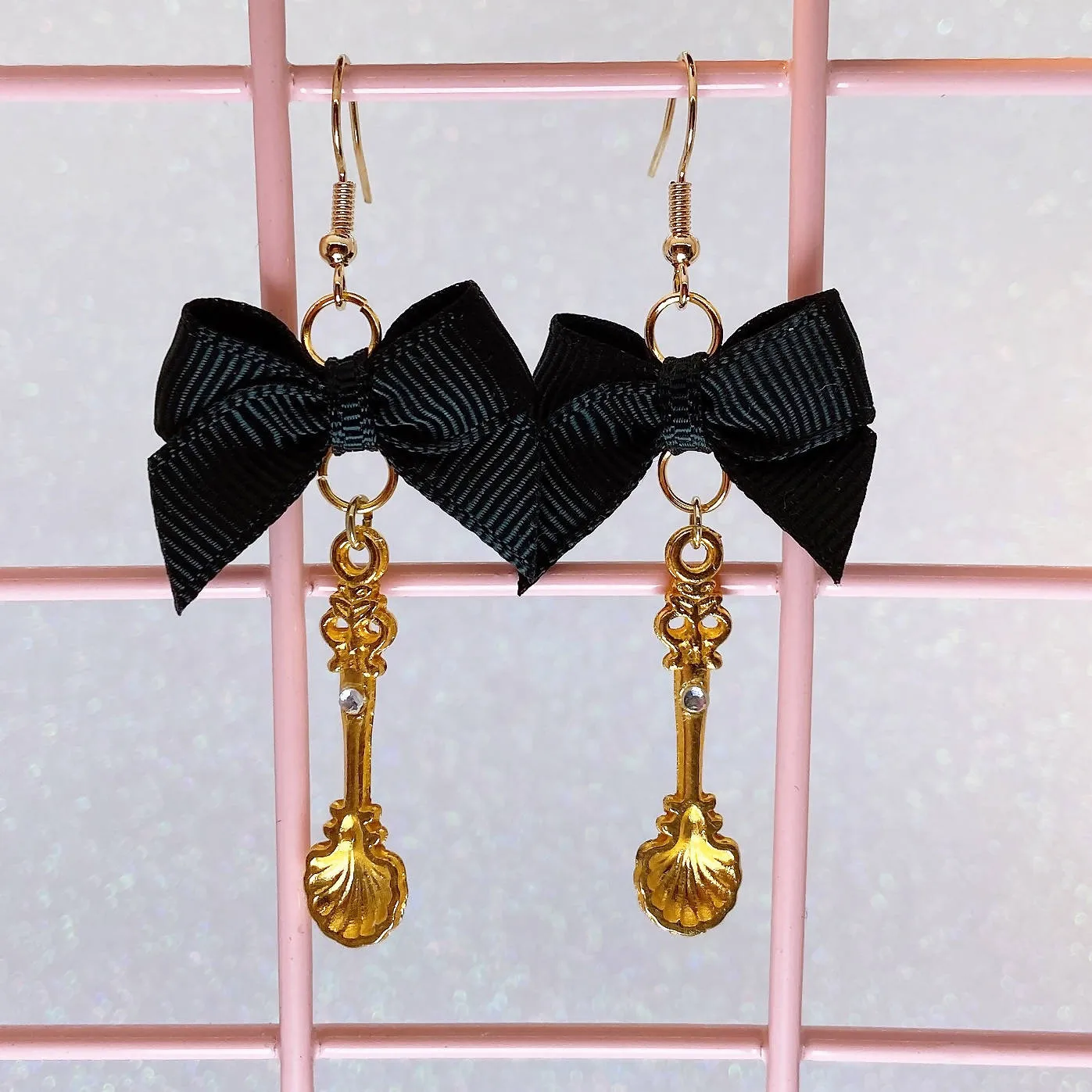 Gold Spoon Earrings (6 Colors)