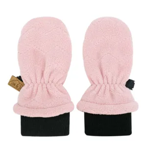 Jan & Jul Fleece Mittens - Dusty Pink