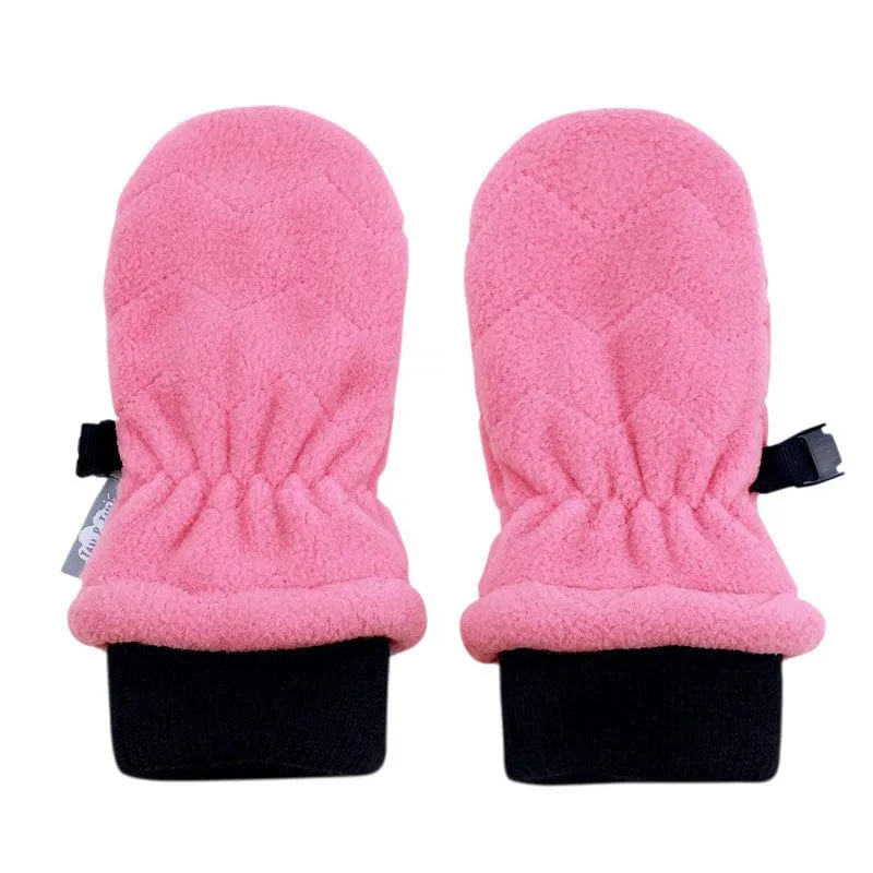 Jan&Jul Fleece Mittens - Watermelon Pink