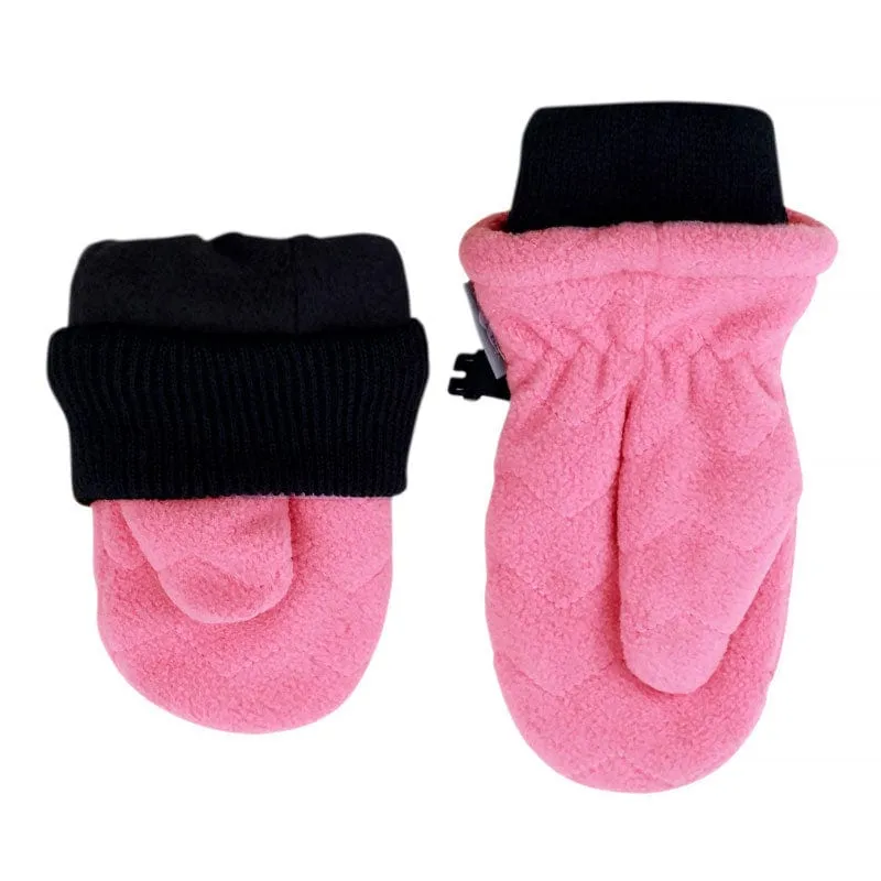 Jan&Jul Fleece Mittens - Watermelon Pink