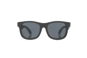 Jet Black Navigator Kids Sunglasses