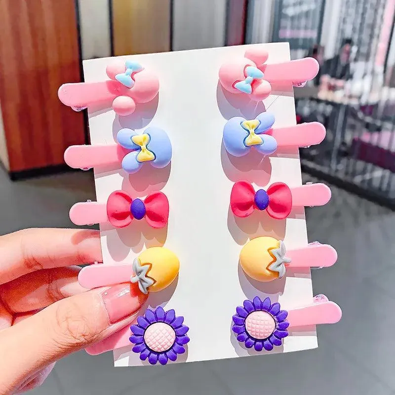 Magical Unicorn Hair Clips: Cute Ice Cream Designs for Girls