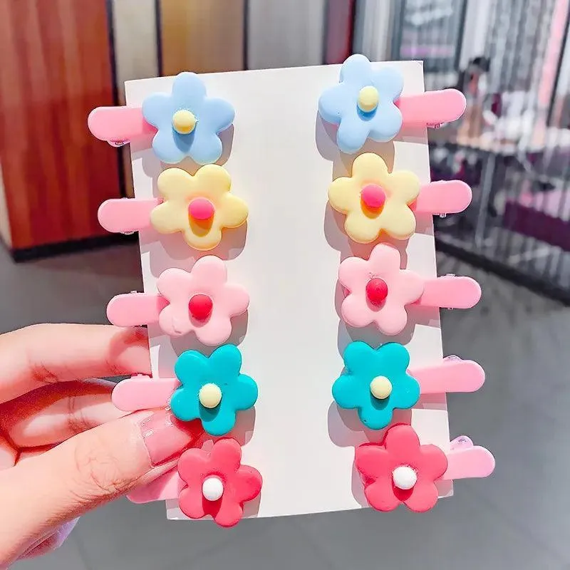 Magical Unicorn Hair Clips: Cute Ice Cream Designs for Girls