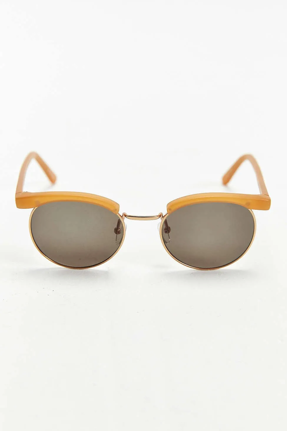 Matte Honey Bold Brow Sunglasses