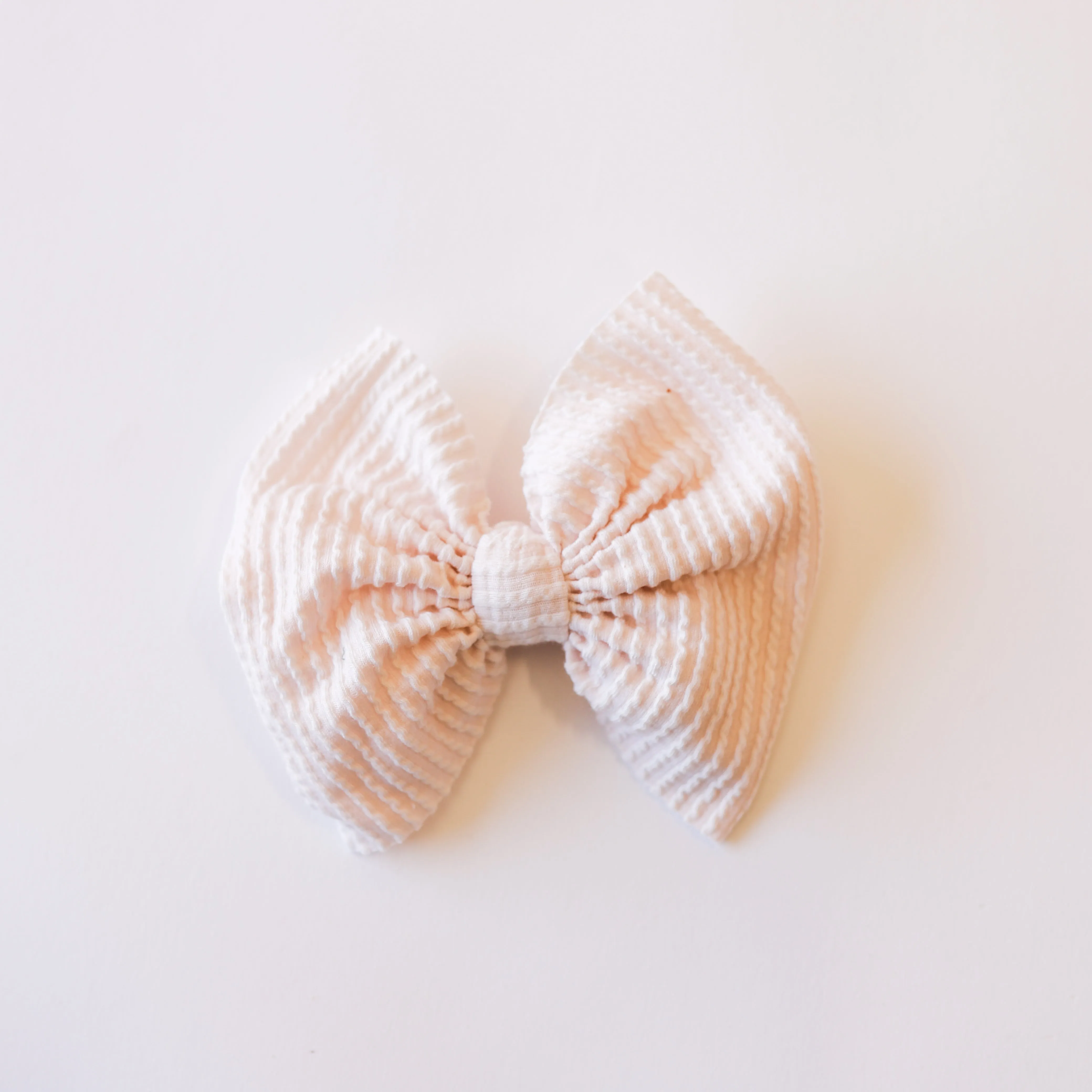 Oatmeal Cozy Big   Skinny Bows