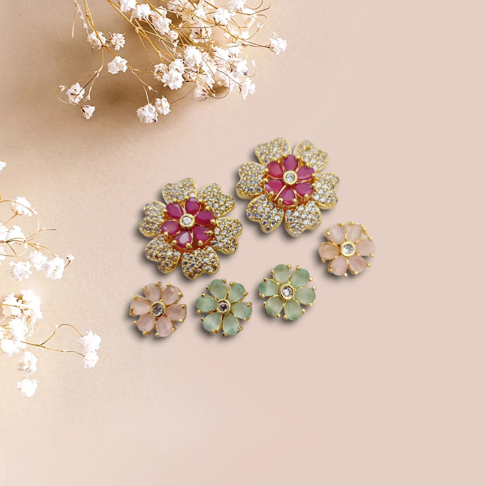 Opulent Color Symphony Earrings