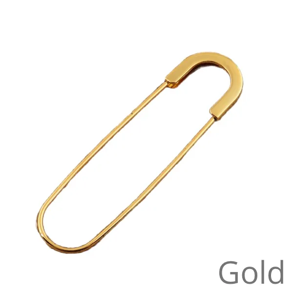 Oversized Safety Pin Brooch