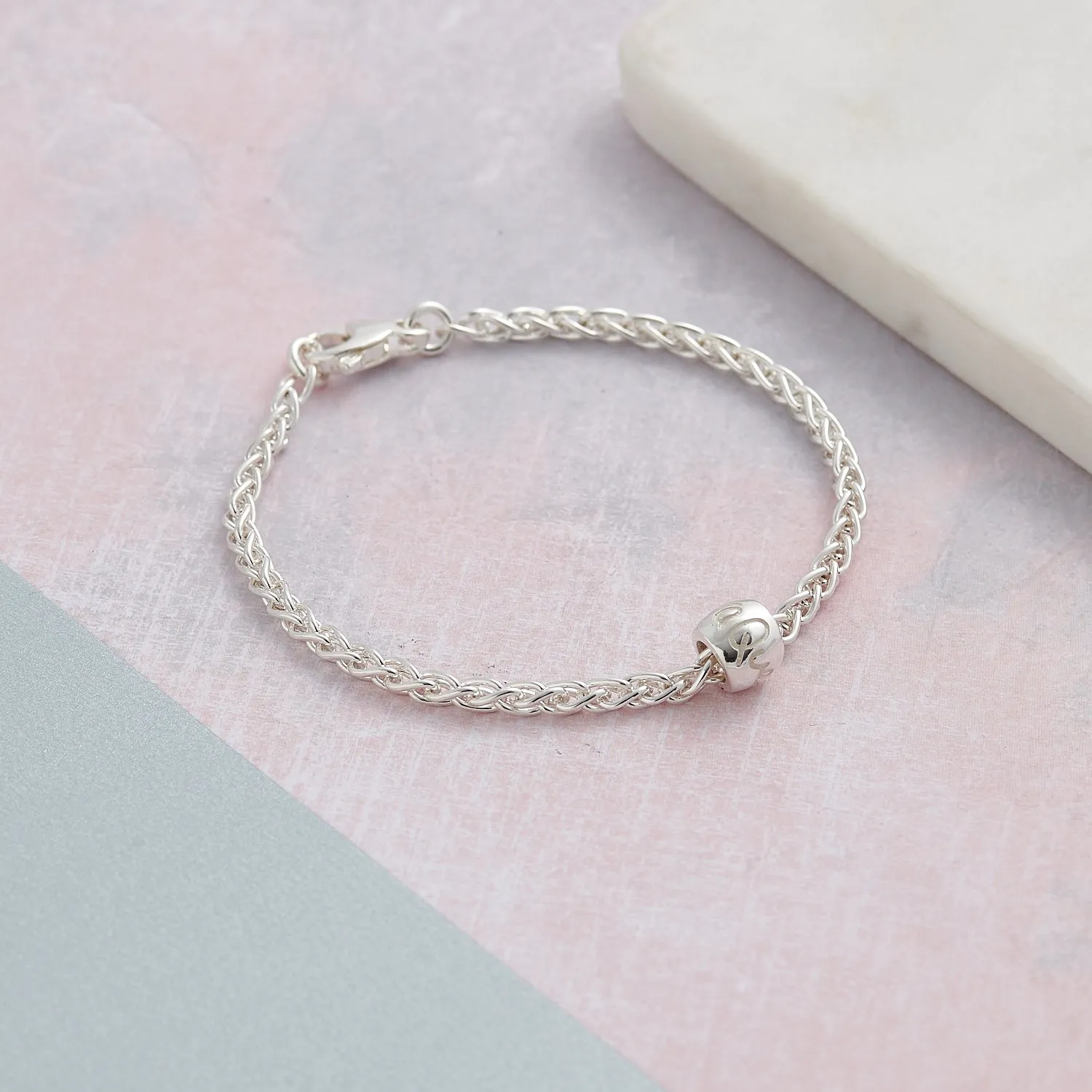 Que Sera Silver Bracelet