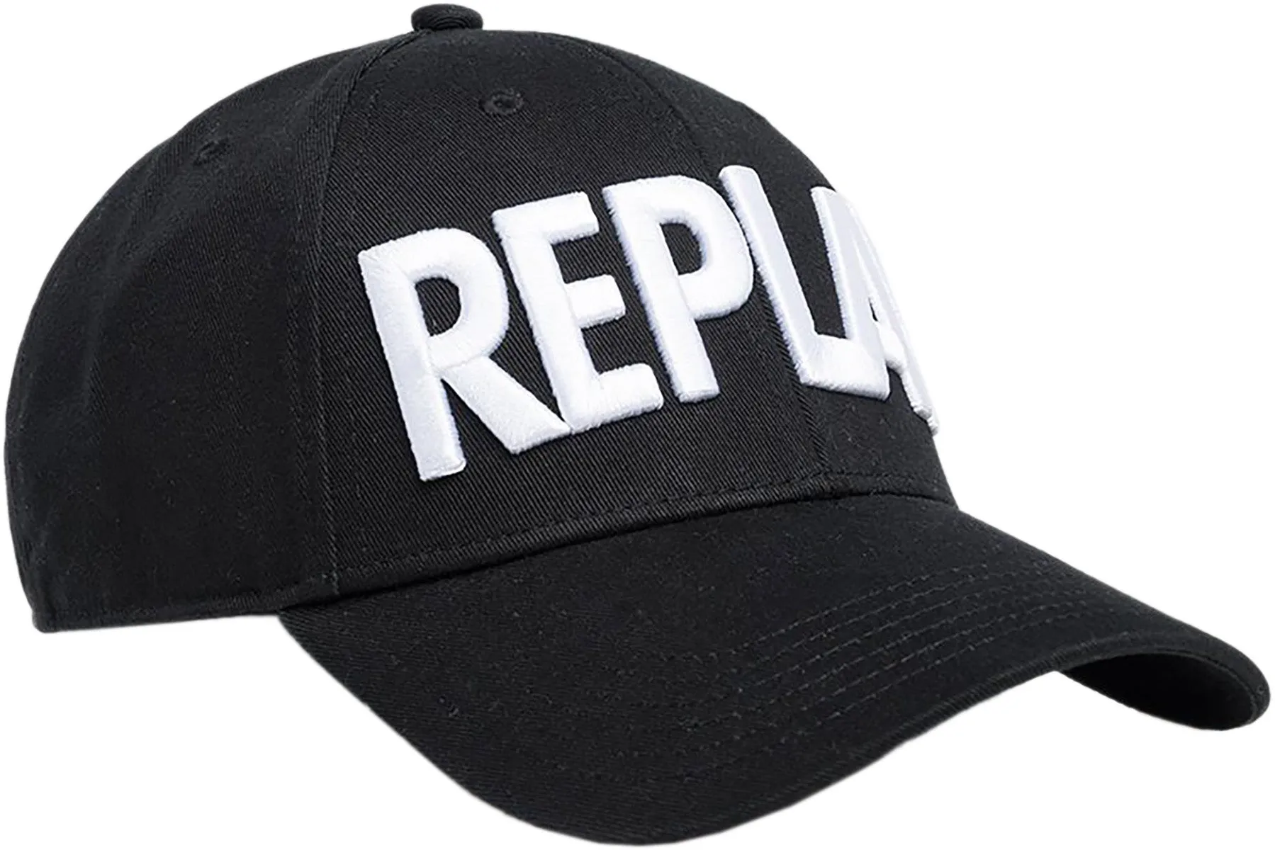 Replay Mens Baseball Cap Ax4308.000 In Black For Unisex