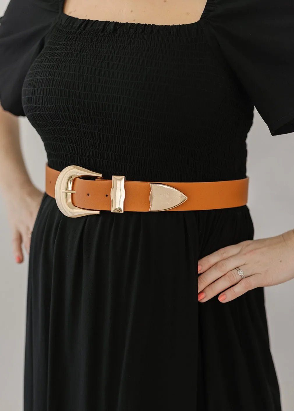 Samantha Belt in Tan