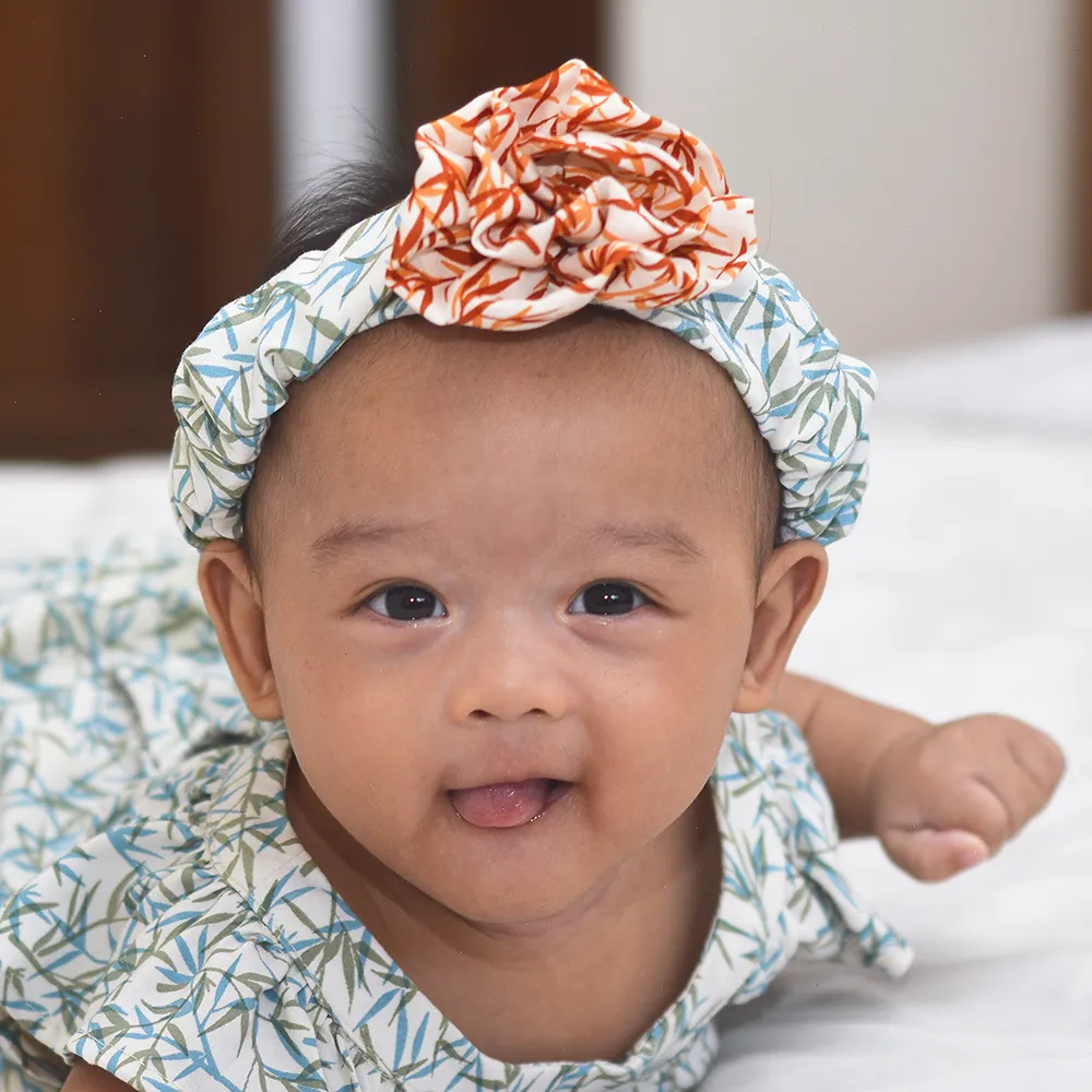 Scrappy Flower Headband