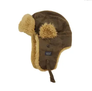 Stanton Unisex Trapper Hat - Brown