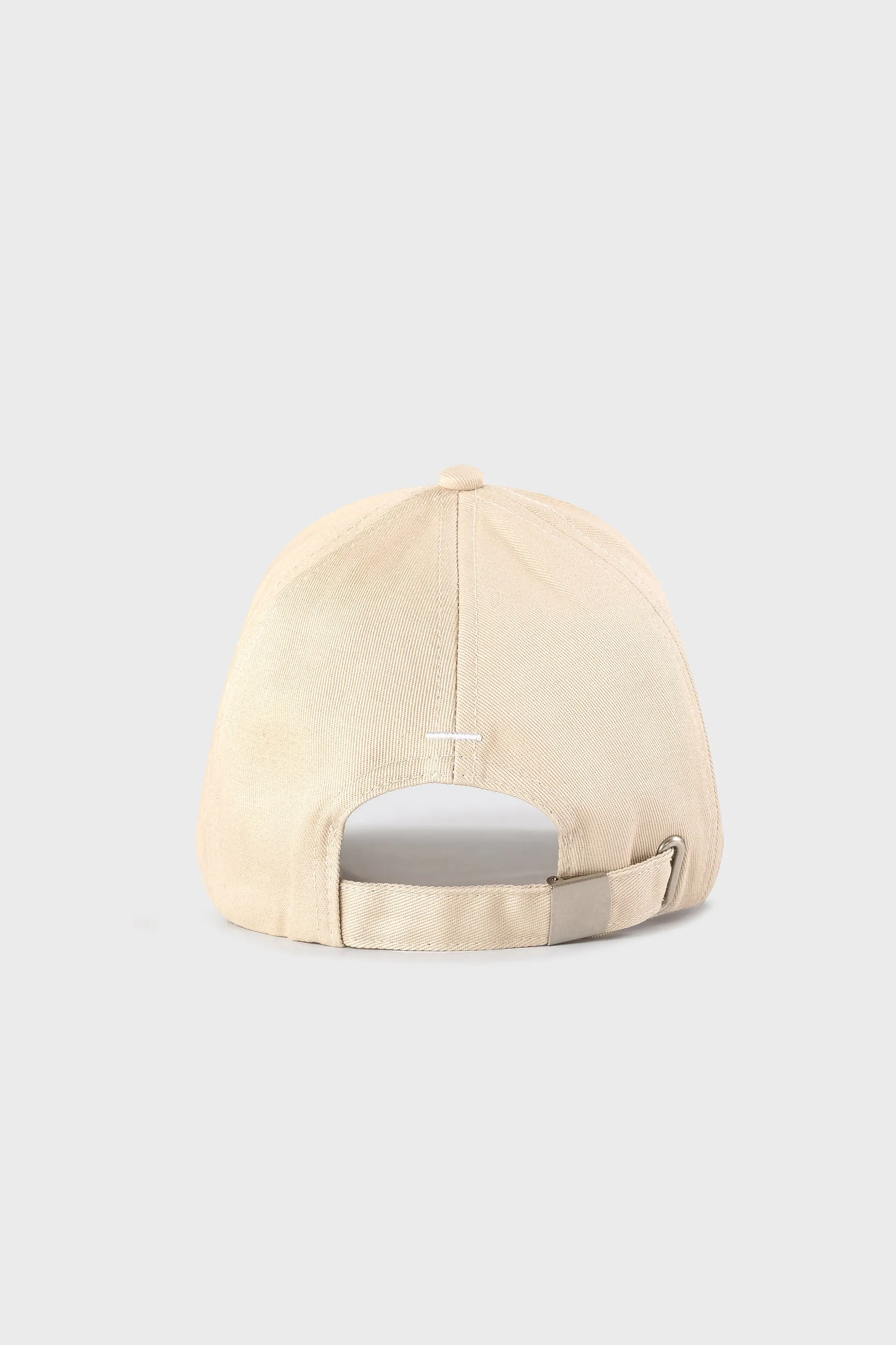 The 100 Cap in Beige Cotton /\/\