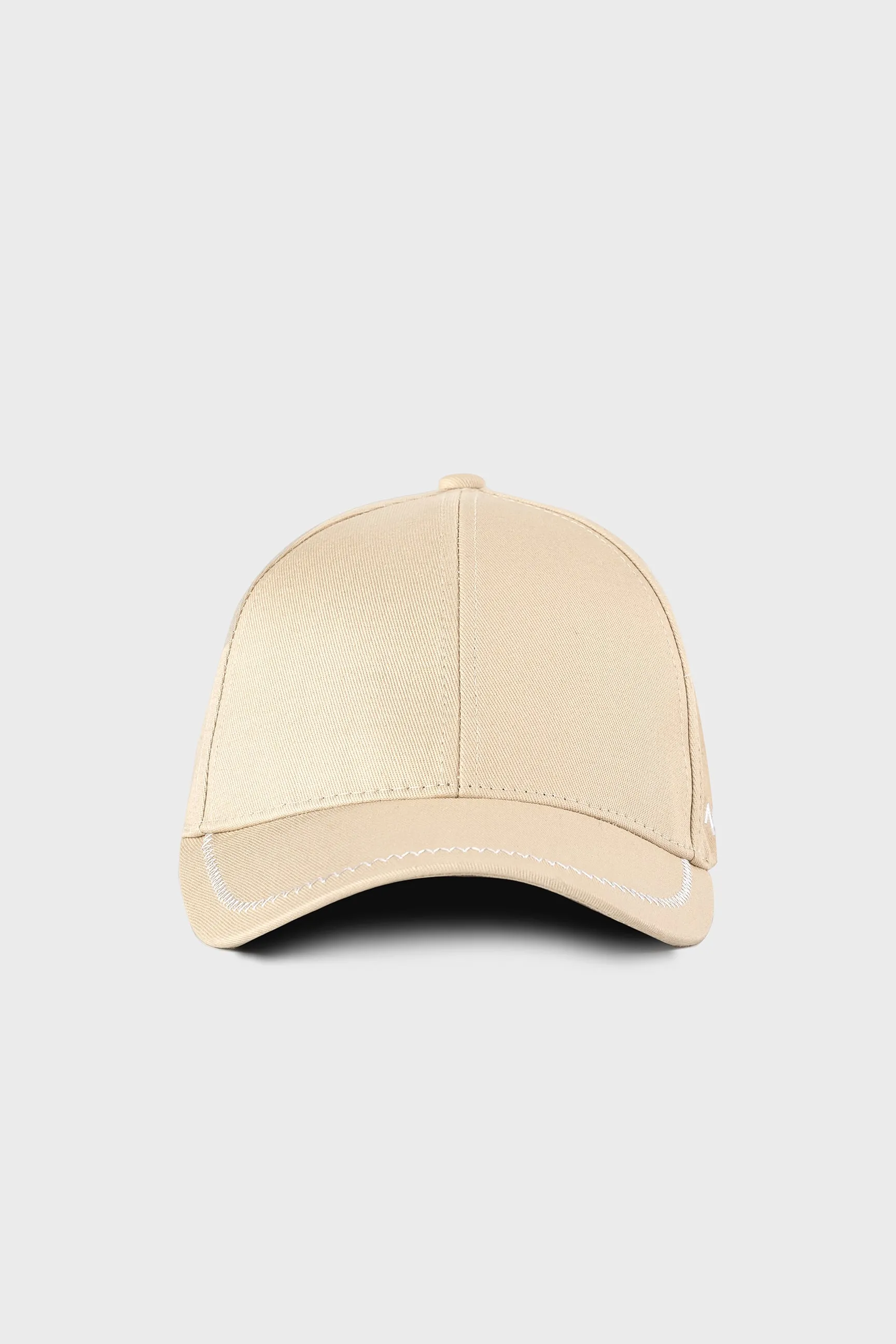 The 100 Cap in Beige Cotton /\/\