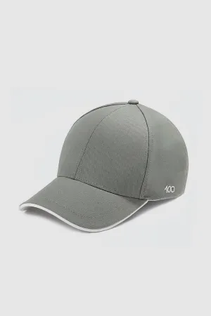 The 100 CAP in Pale Green Cotton