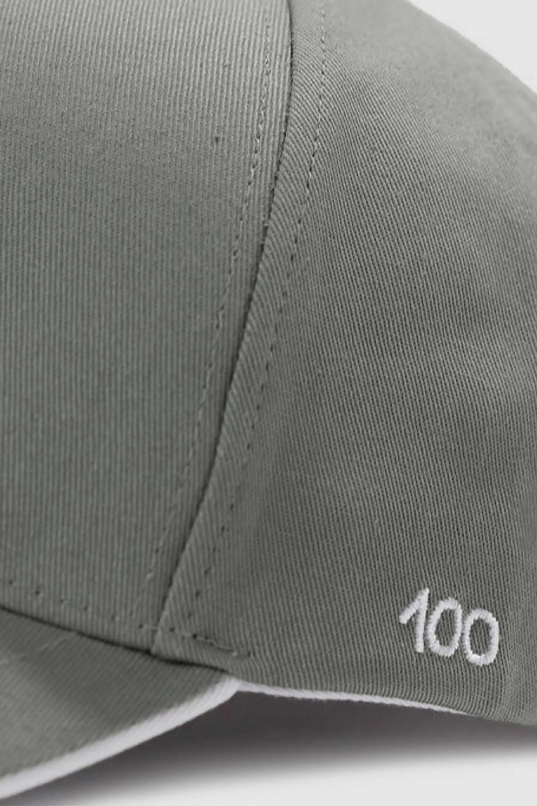 The 100 CAP in Pale Green Cotton